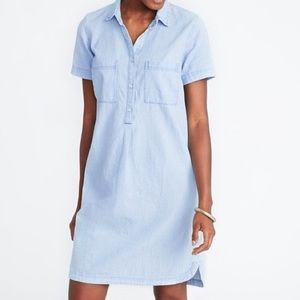 Chambray T-shirt Dress